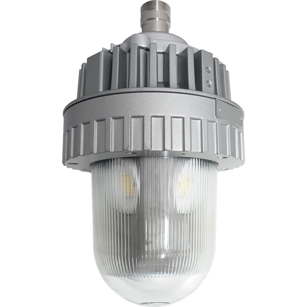 Scout LED Hazardous Location Light Fixture Prismatic Globe Option