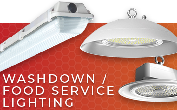 Solas Ray washdown LED lighting and food service LED lighting solutions. NSF rated LED lighting fixtures. Click here for available products, specification sheets and photometric files.